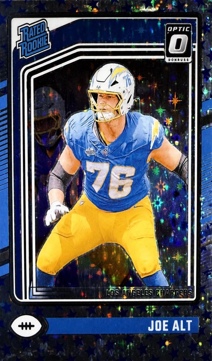 2024 Donruss Optic Football Stars Joe Alt #254 PSA 9
