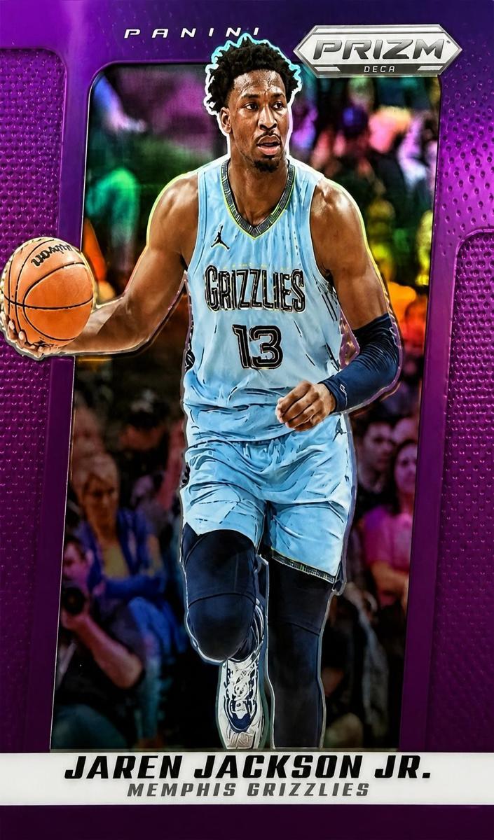 2024 Panini Prizm Deca Basketball Purple Jaren Jackson Jr. #130