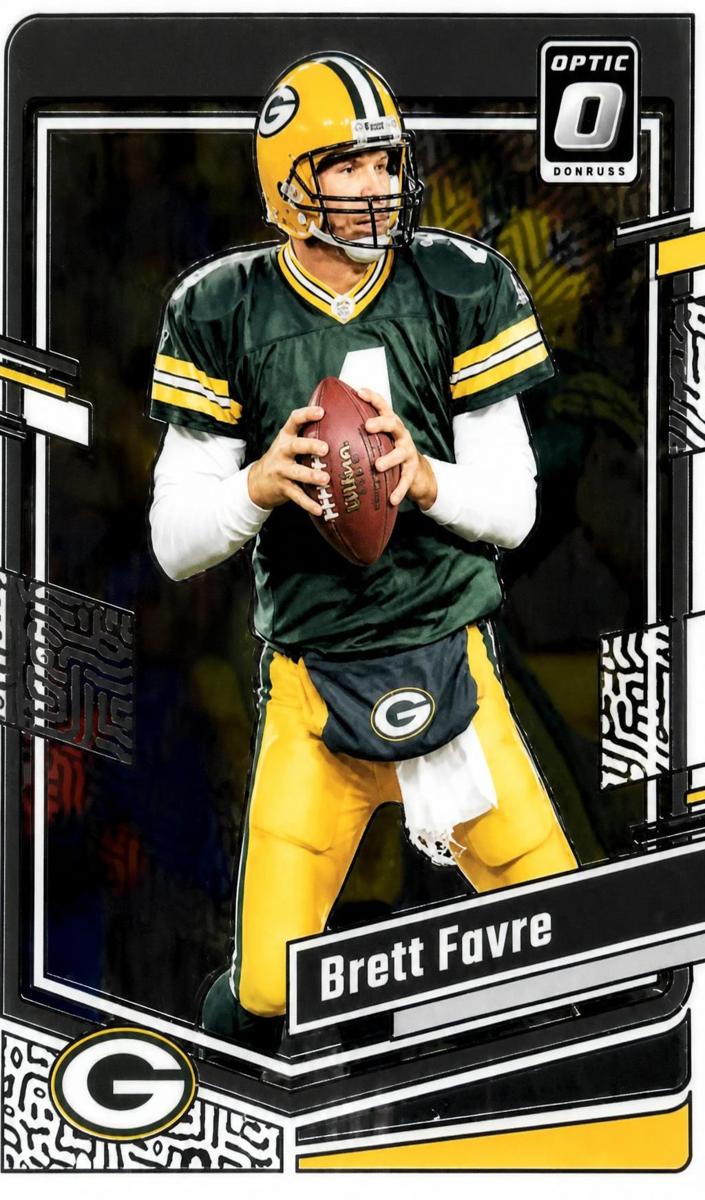 2023 Donruss Optic Football Green Brett Favre #64 PSA 10