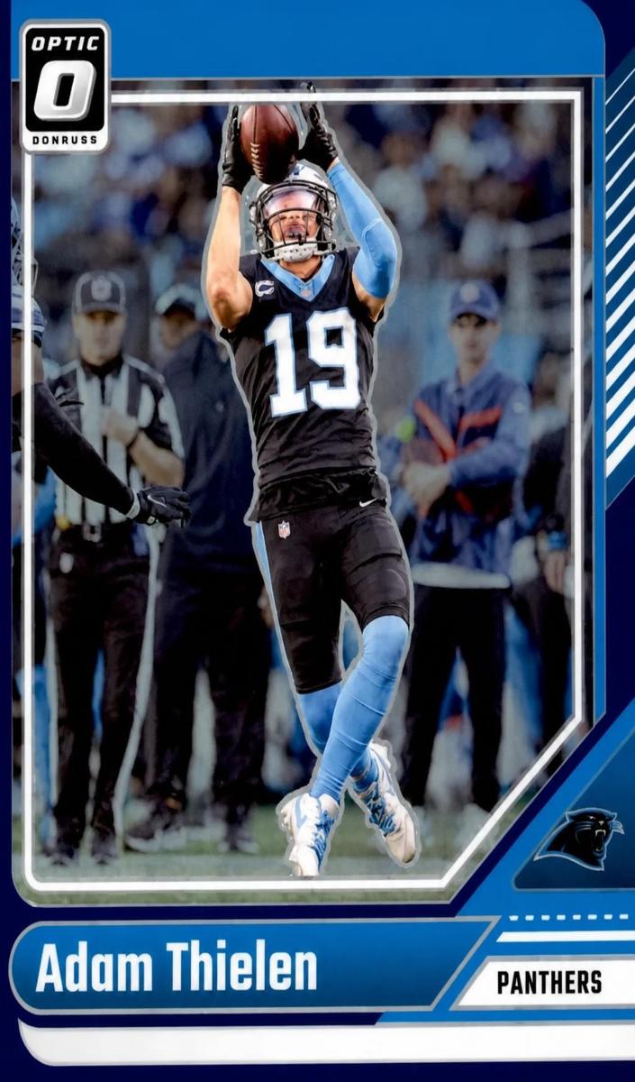 2024 Donruss Optic Football Blue Adam Thielen #29