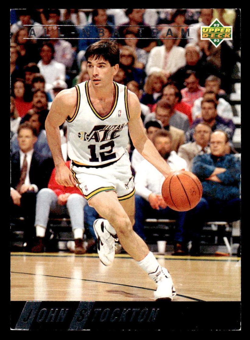 1992 Upper Deck Basketball John Stockton #AN6