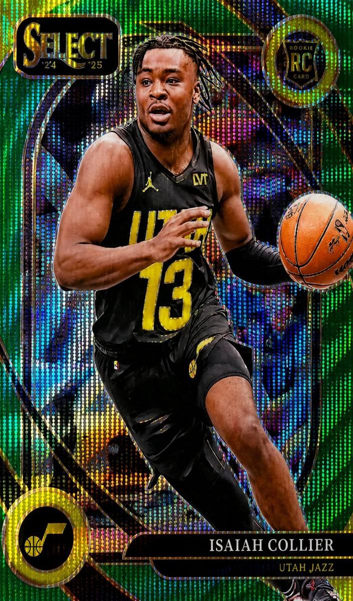 2024 Panini Select Basketball Green Wave Isaiah Collier #279