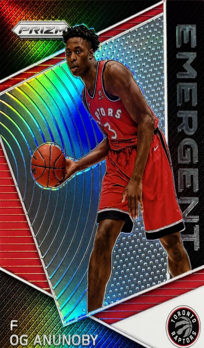 2017 Panini Prizm Basketball Prizm Silver OG Anunoby #22