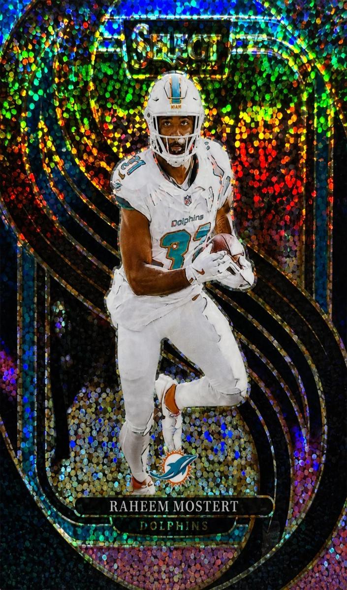 2024 Panini Select Football Cosmic Raheem Mostert #188