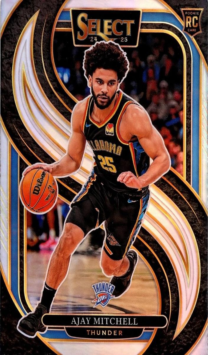 2024 Panini Select Basketball Silver Ajay Mitchell #194