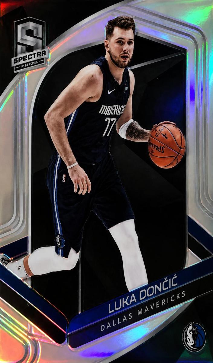 2019 Panini Spectra Basketball Silver Luka Doncic #97