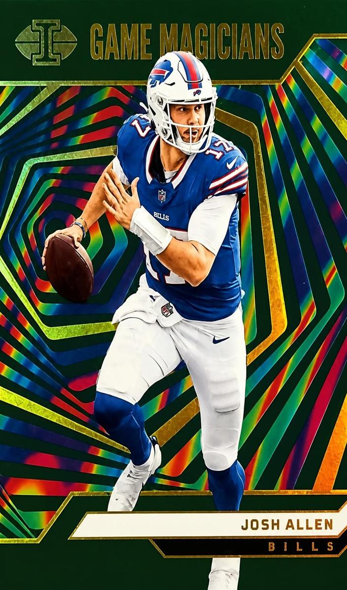 2024 Panini Illusions Football Green Josh Allen #10