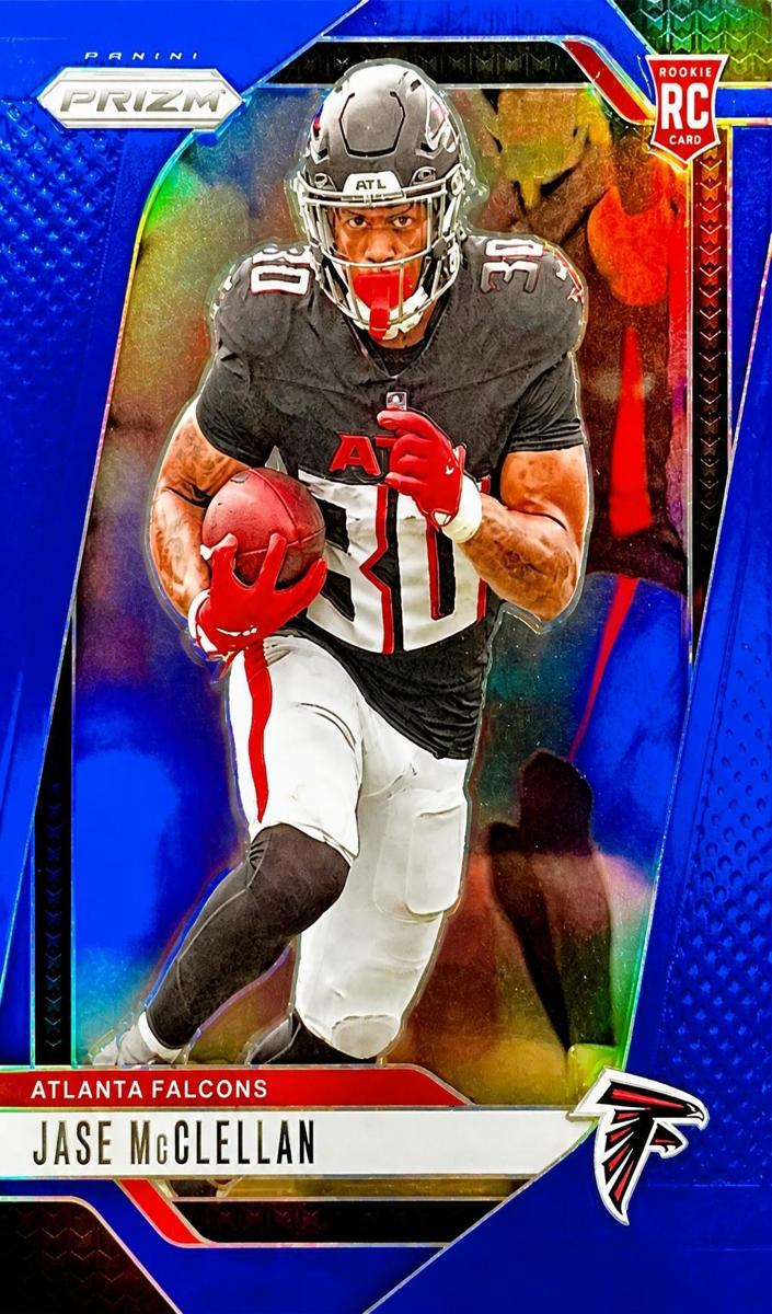 2024 Panini Prizm Football Blue Jase McClellan #342