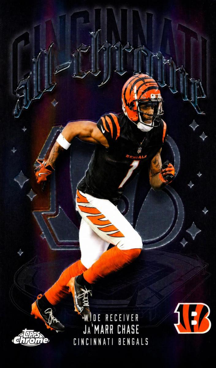 2025 Topps Chrome Football Ja'Marr Chase #ACT-5