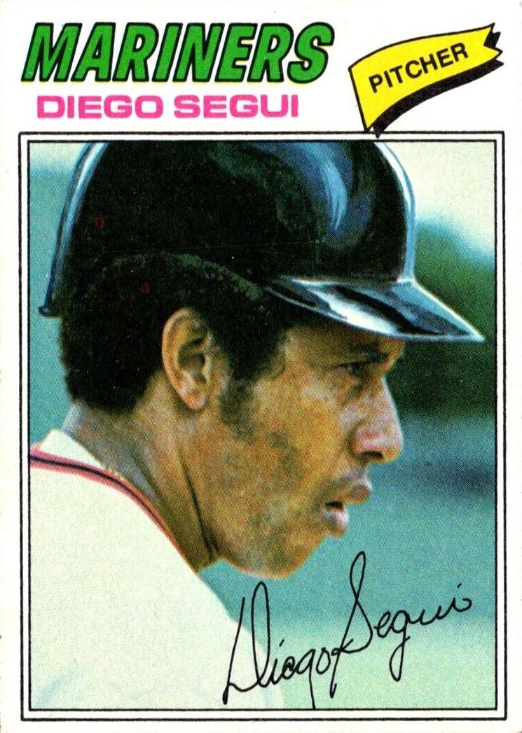 1977 Topps Baseball Diego Segui #653 PSA 9