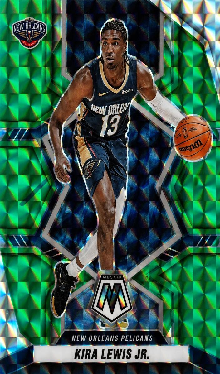 2021 Panini Mosaic Basketball Green Kira Lewis Jr. #165
