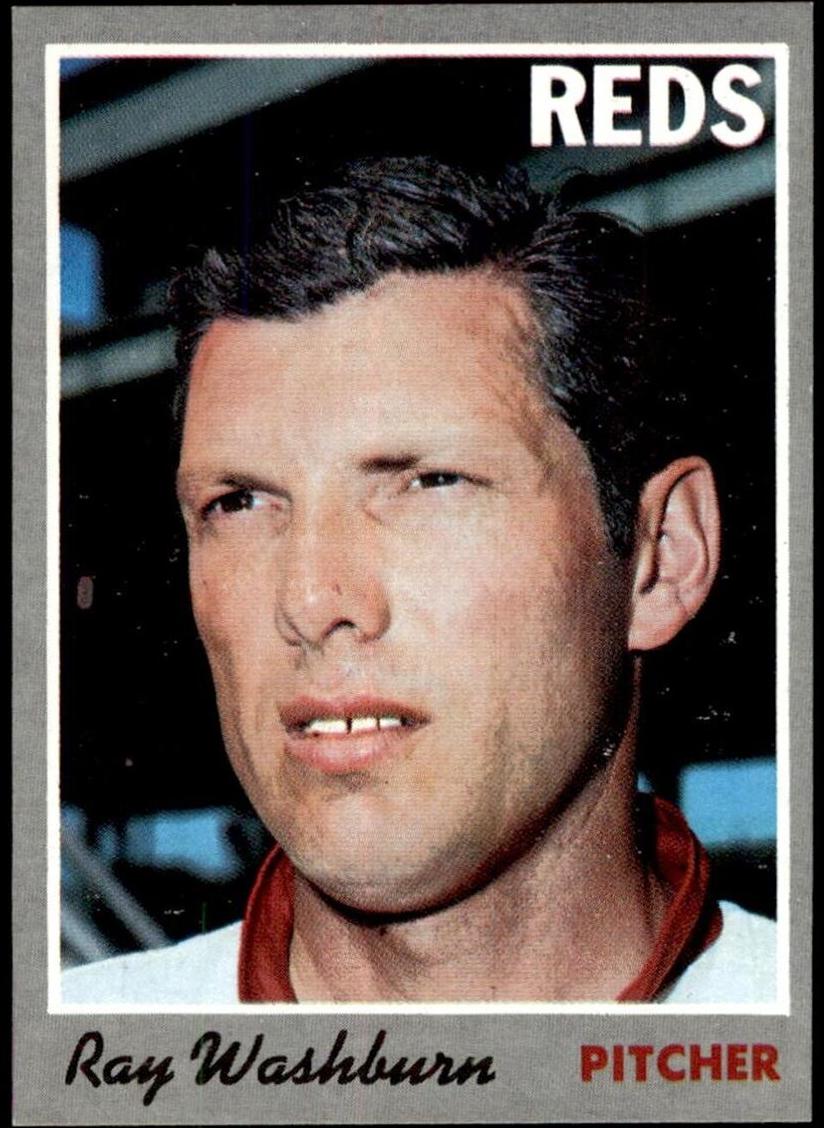 1970 Topps Baseball Ray Washburn #22