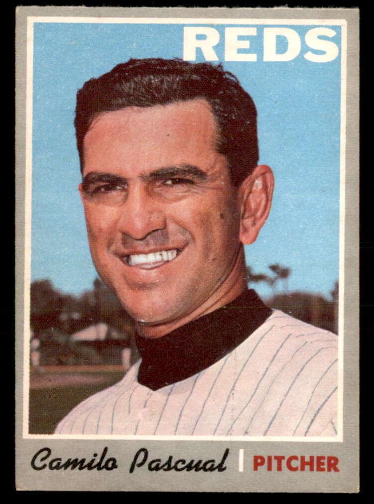 1970 O-Pee-Chee Baseball Camilo Pascual #254