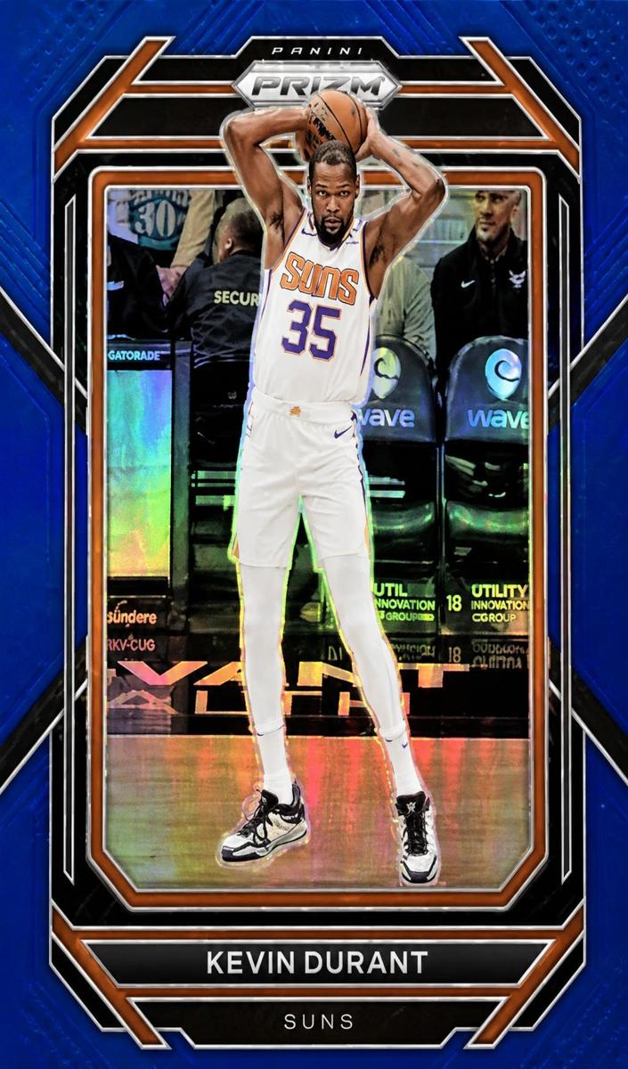2022 Panini Chronicles Basketball Blue Kevin Durant #501