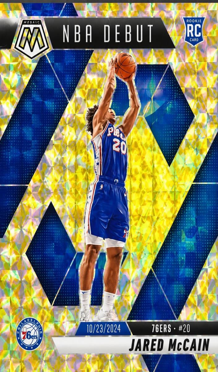 2024 Panini Mosaic Basketball Gold Snakeskin Jared McCain #263