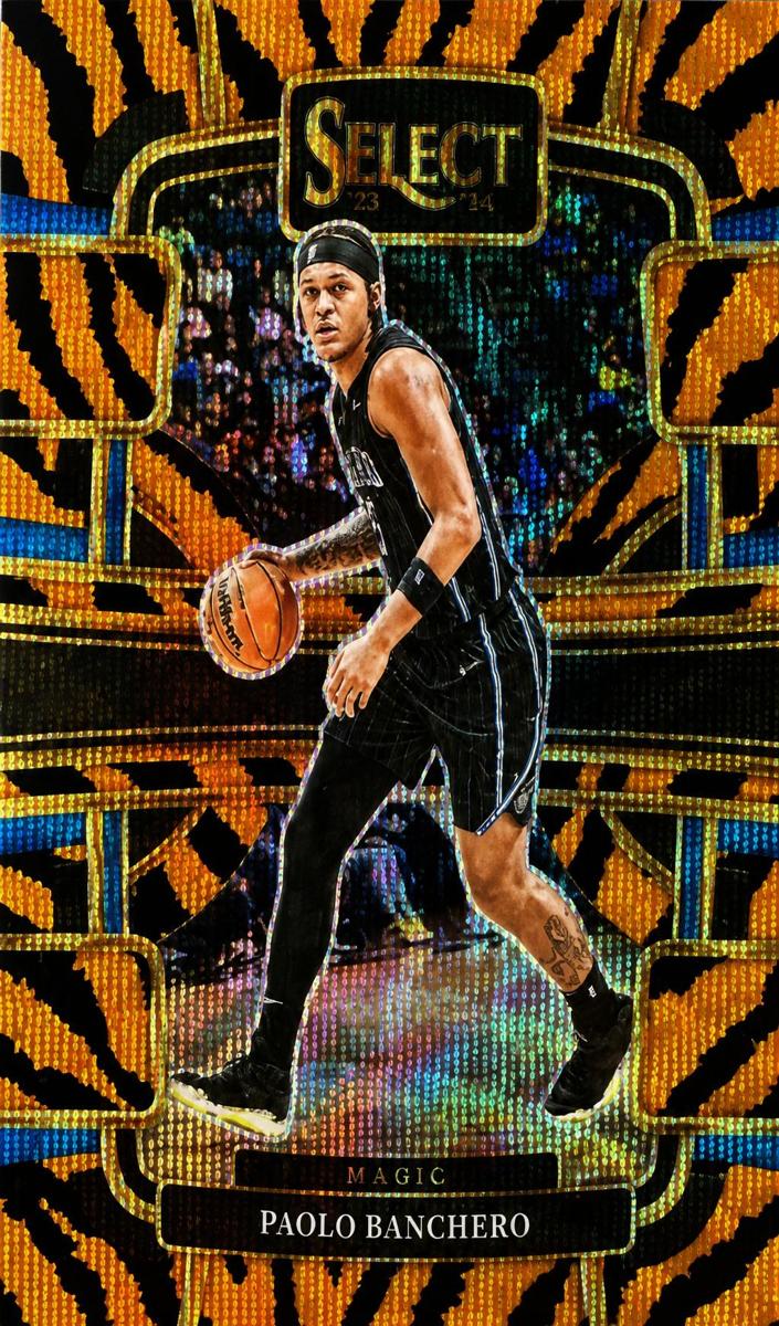2023 Panini Select Basketball Tiger Paolo Banchero #31 PSA 8