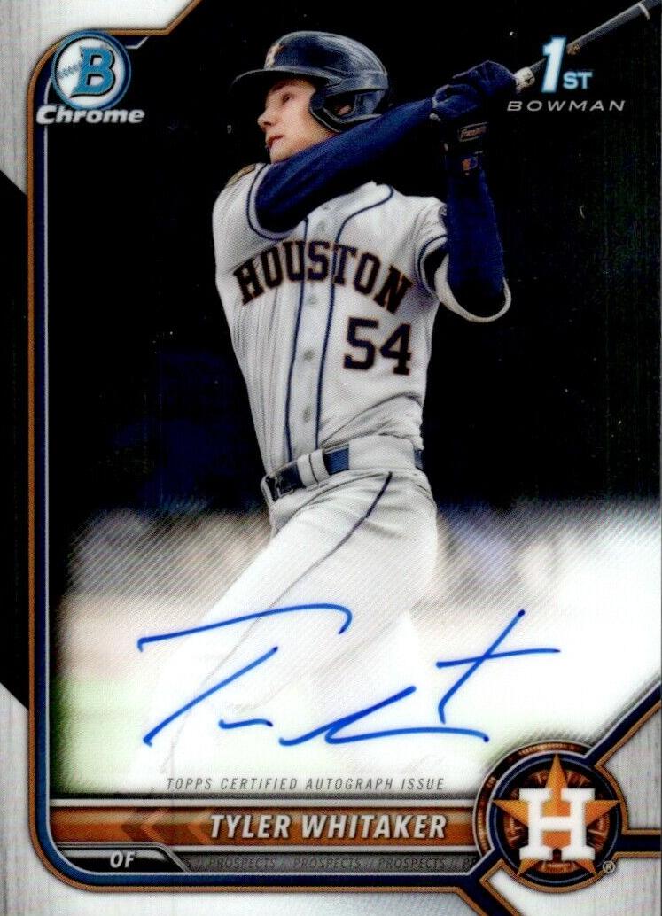 2022 Bowman Chrome Prospects Baseball Tyler Whitaker #CPA-TW