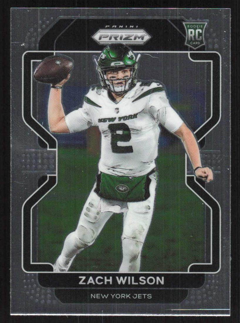 2021 Panini Prizm Football Zach Wilson #332 PSA 9