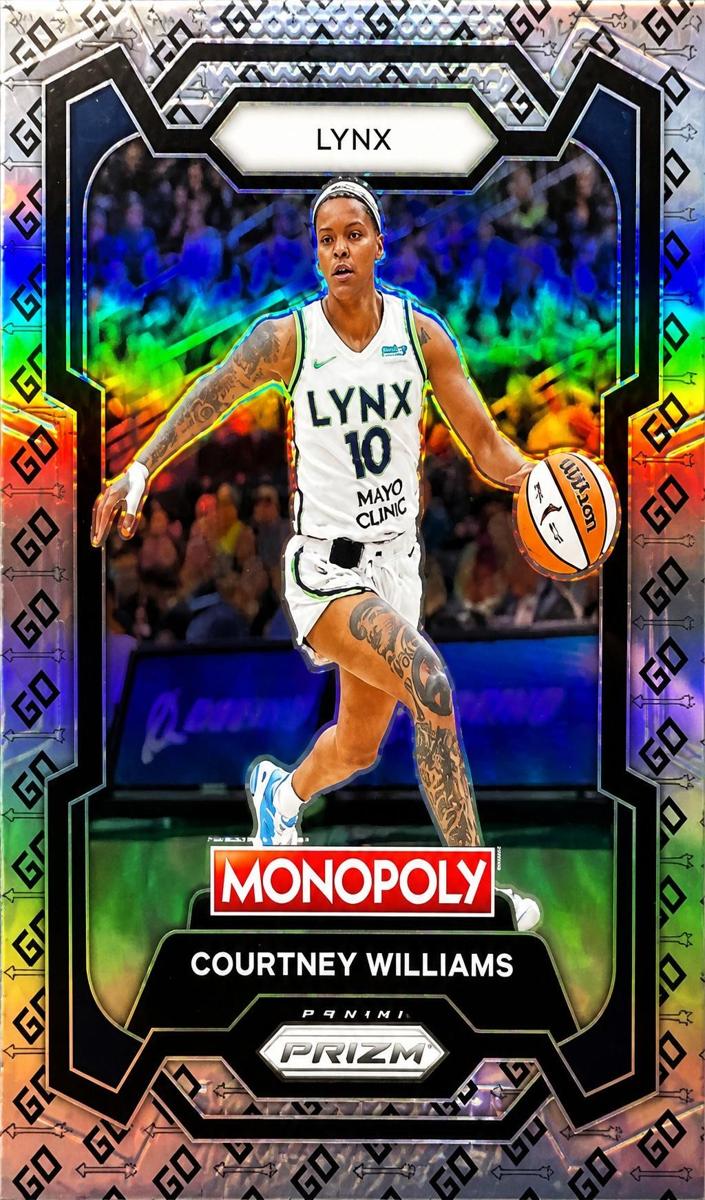 2024 Panini Prizm Monopoly WNBA Basketball Go Courtney Williams #10