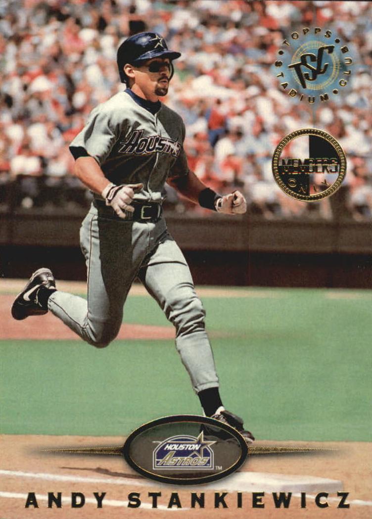 1995 Topps Stadium Club Baseball Andy Stankiewicz #584