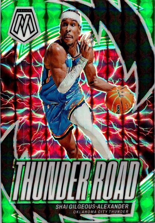 2023 Panini Mosaic Basketball Green Shai Gilgeous-Alexander #4