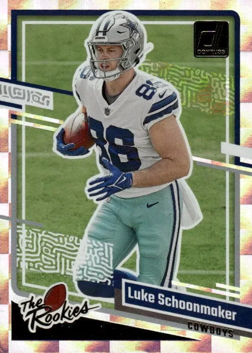 2023 Panini Donruss Football Luke Schoonmaker #18 PSA 9
