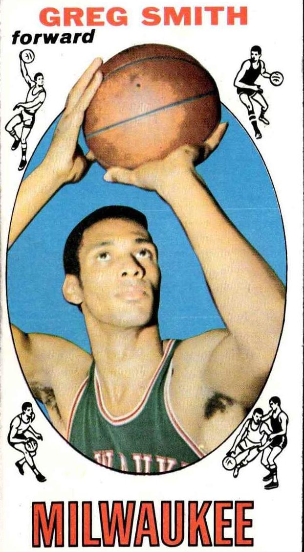 1969 Topps Basketball Greg Smith #81