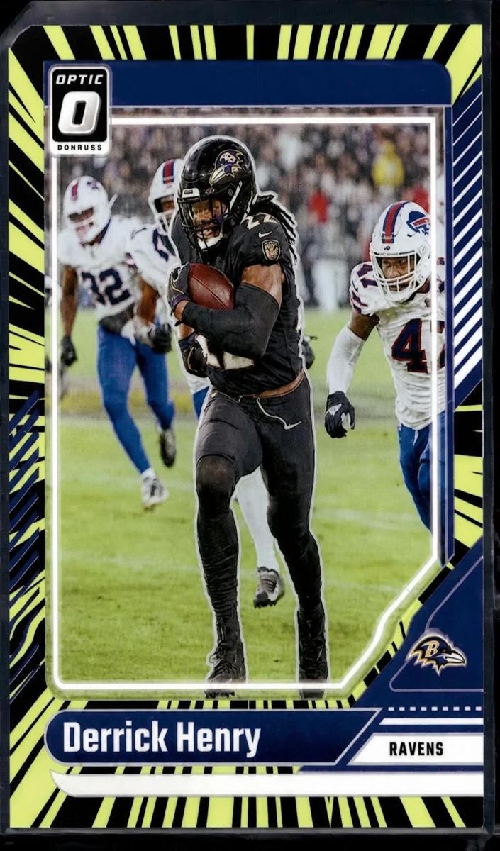2024 Donruss Optic Football Electricity Derrick Henry #14