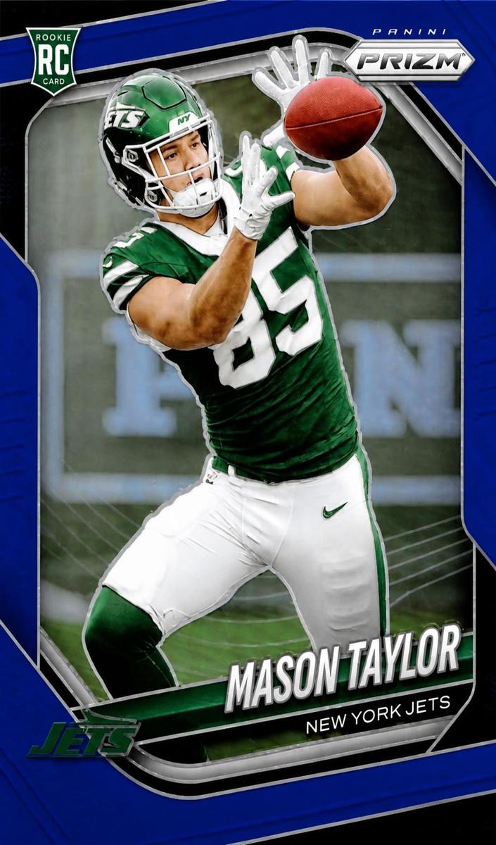 2025 Panini Prizm Football Blue Mason Taylor #329