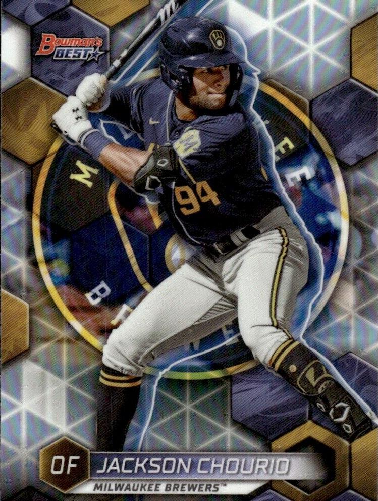 2023 Bowman's Best Baseball Refractor Jackson Chourio #TP-10 SGC 9.5