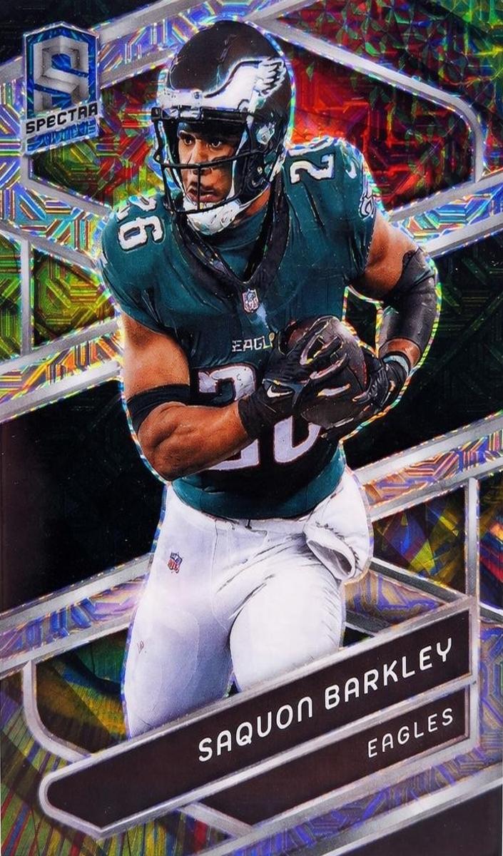 2024 Panini Spectra Football Meta Saquon Barkley #84