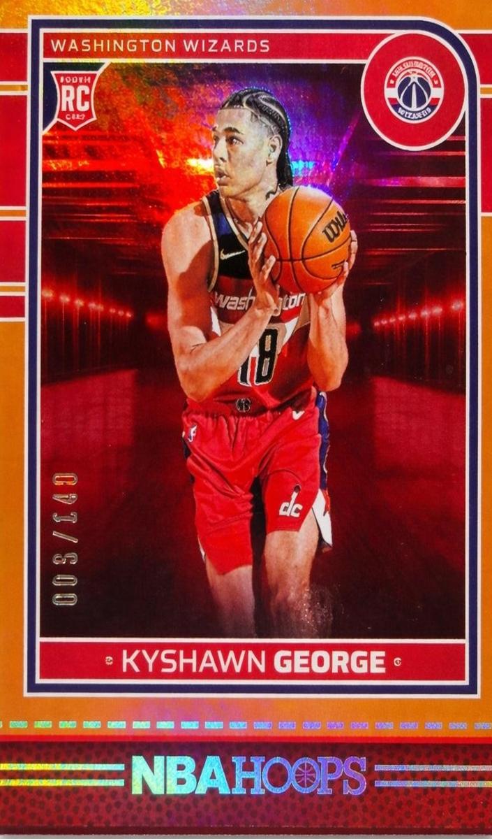 2024 Panini Hoops Basketball Orange Kyshawn George #254