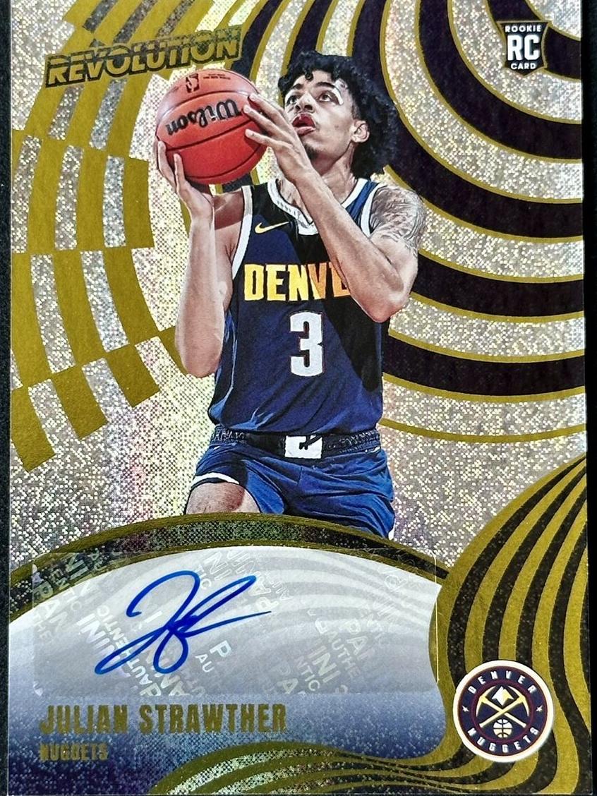2023 Panini Revolution Basketball Julian Strawther #RA-JSN