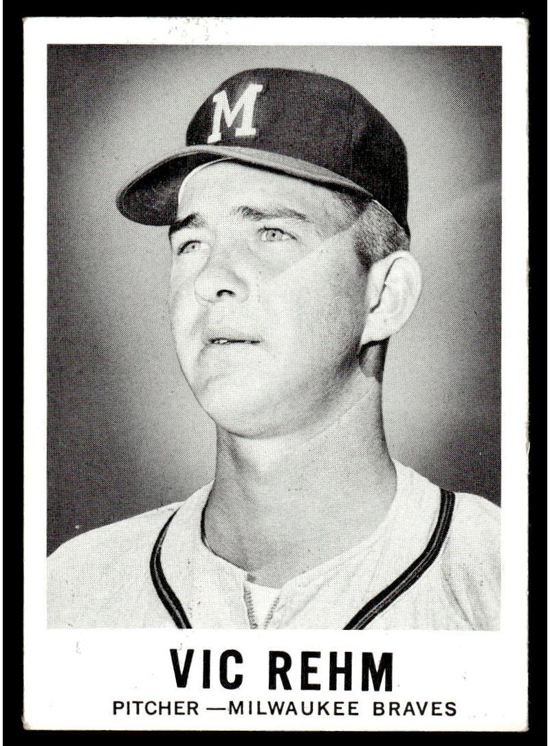 1960 Leaf Baseball Vic Rehm #61 PSA 6.5