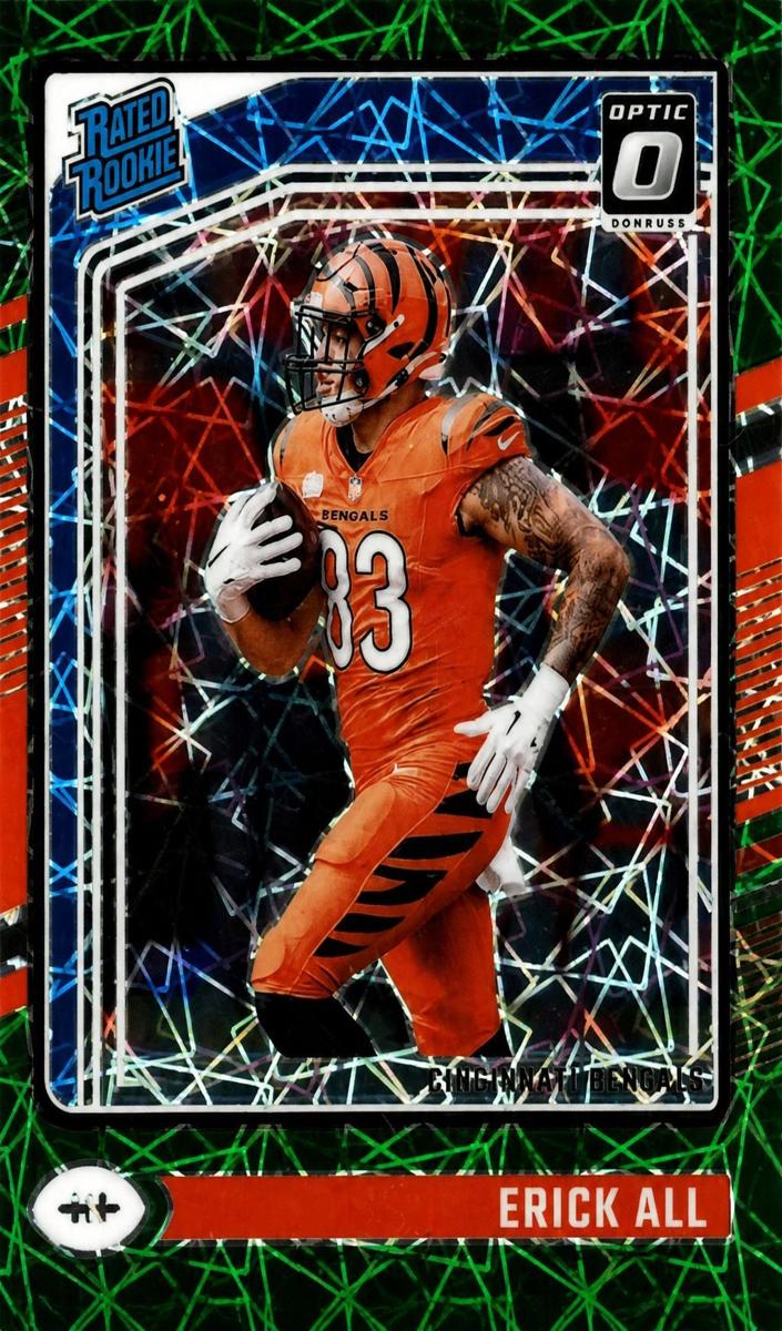 2024 Donruss Optic Football Green Velocity Erick All Jr. #233