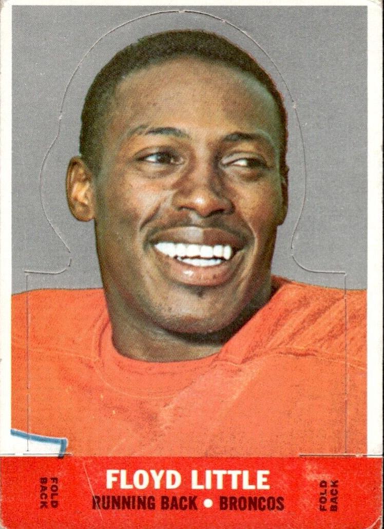 1968 Topps Stand-Ups Football Floyd Little #NNO PSA 9
