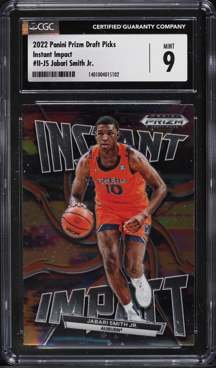 2022 Panini Prizm Draft Picks Basketball Jabari Smith Jr. #II-JS CGC 8.5
