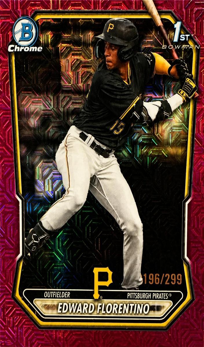 2026 Bowman Mega Box Baseball Fuchsia Mojo Refractor Edward Florentino #BCP-82