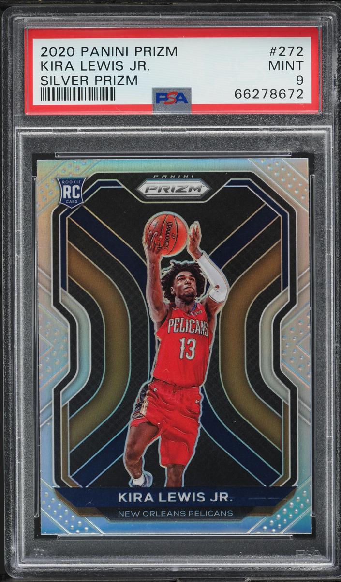 2020 Panini Prizm Basketball Prizms Silver Kira Lewis Jr. #272 SGC 9