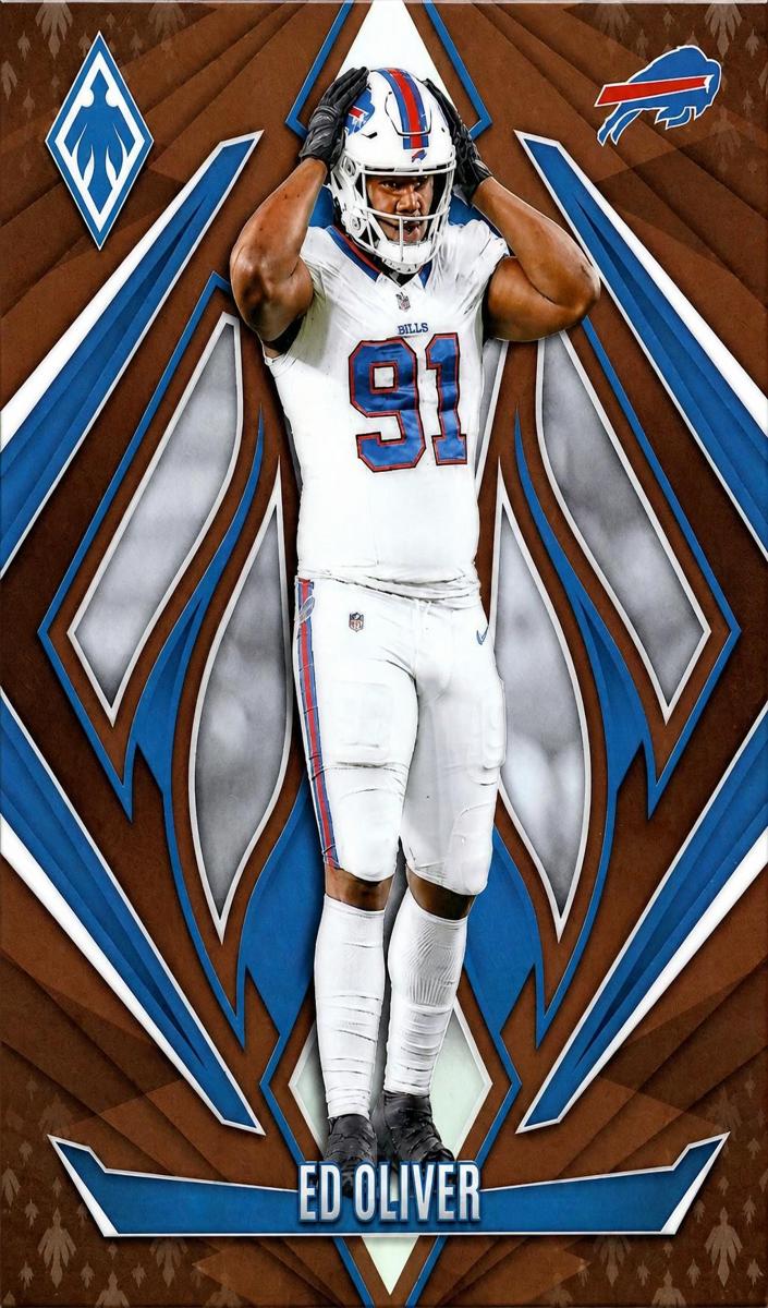 2024 Panini Phoenix Football Bronze Ed Oliver #54