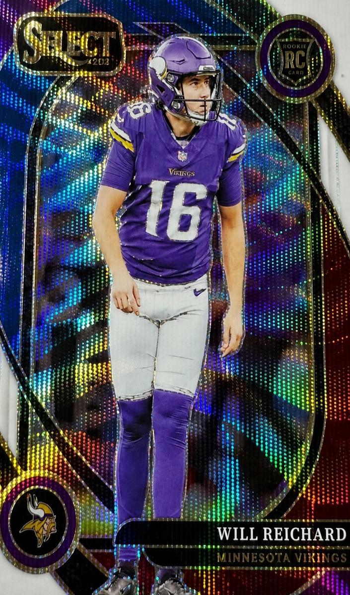 2024 Panini Select Football Tri-Color Will Reichard #300