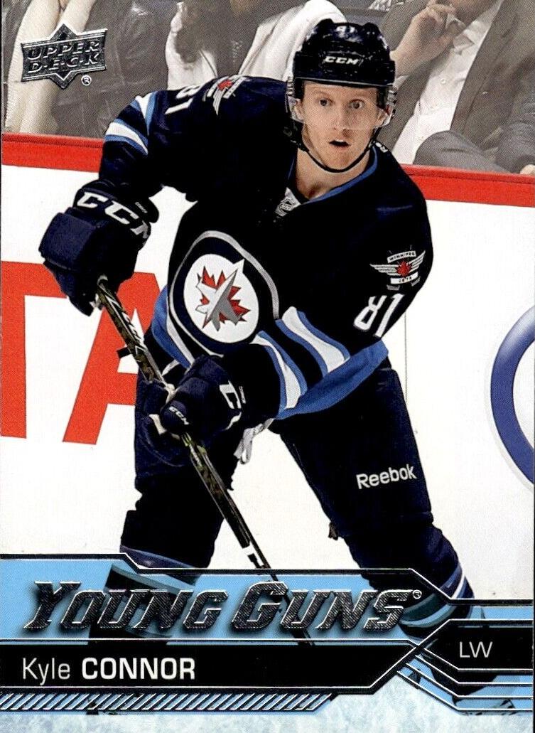 2016 Upper Deck Hockey Kyle Connor #212 RAW Ungraded