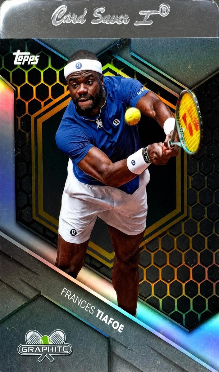 2026 Topps Graphite Tennis Gold Refractor Frances Tiafoe #38