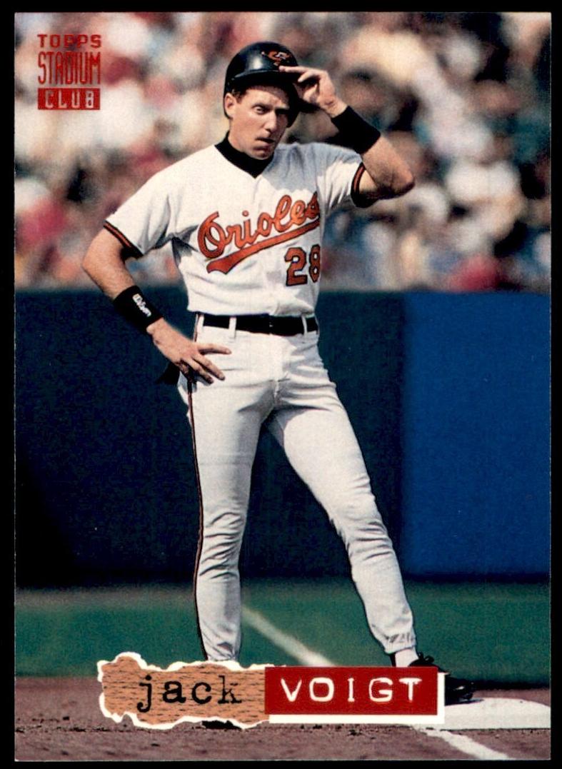 1994 Topps Stadium Club Baseball Jack Voigt #491