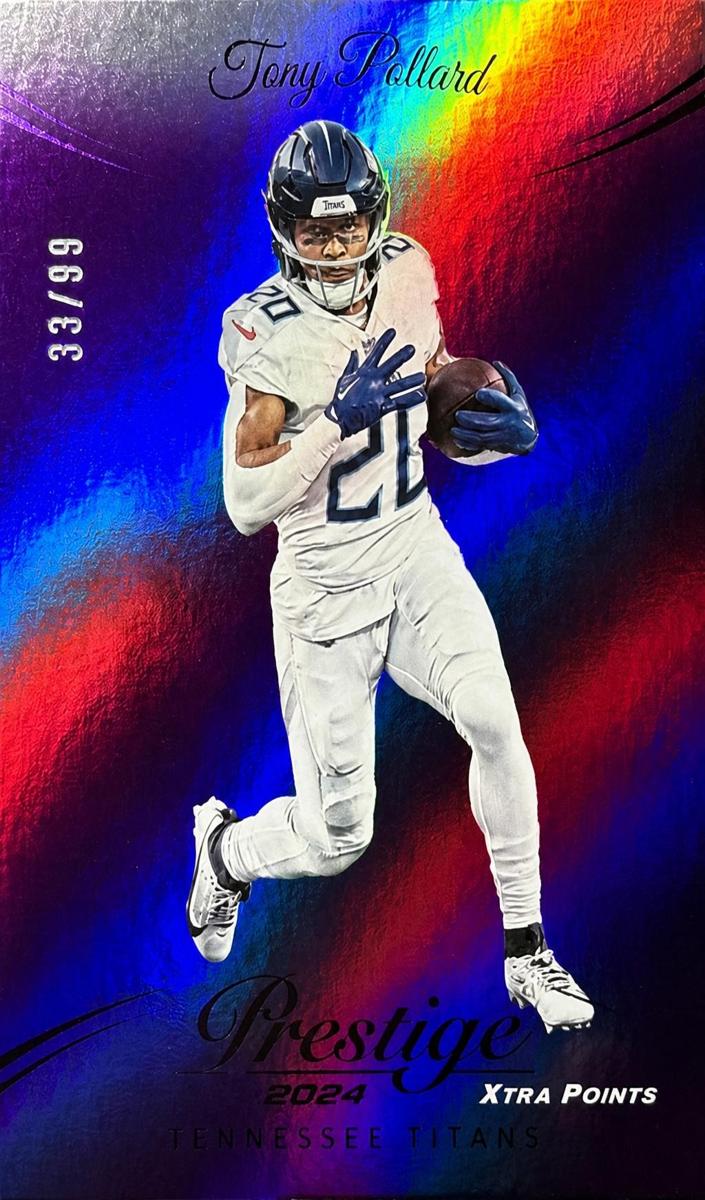 2024 Panini Prestige Football Purple Premium Xtra Points Tony Pollard #286