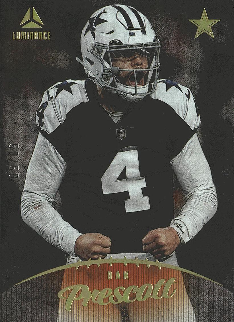 2023 Panini Luminance Football Orange Dak Prescott #49