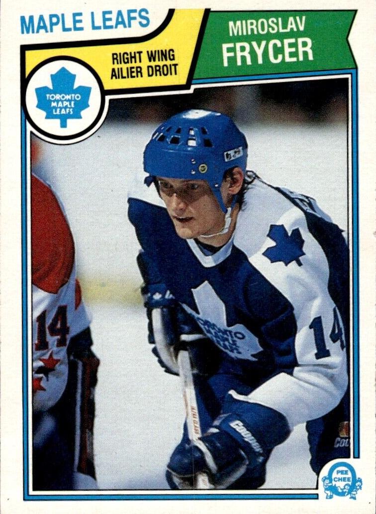 1983 O-Pee-Chee Hockey Miroslav Frycer #330