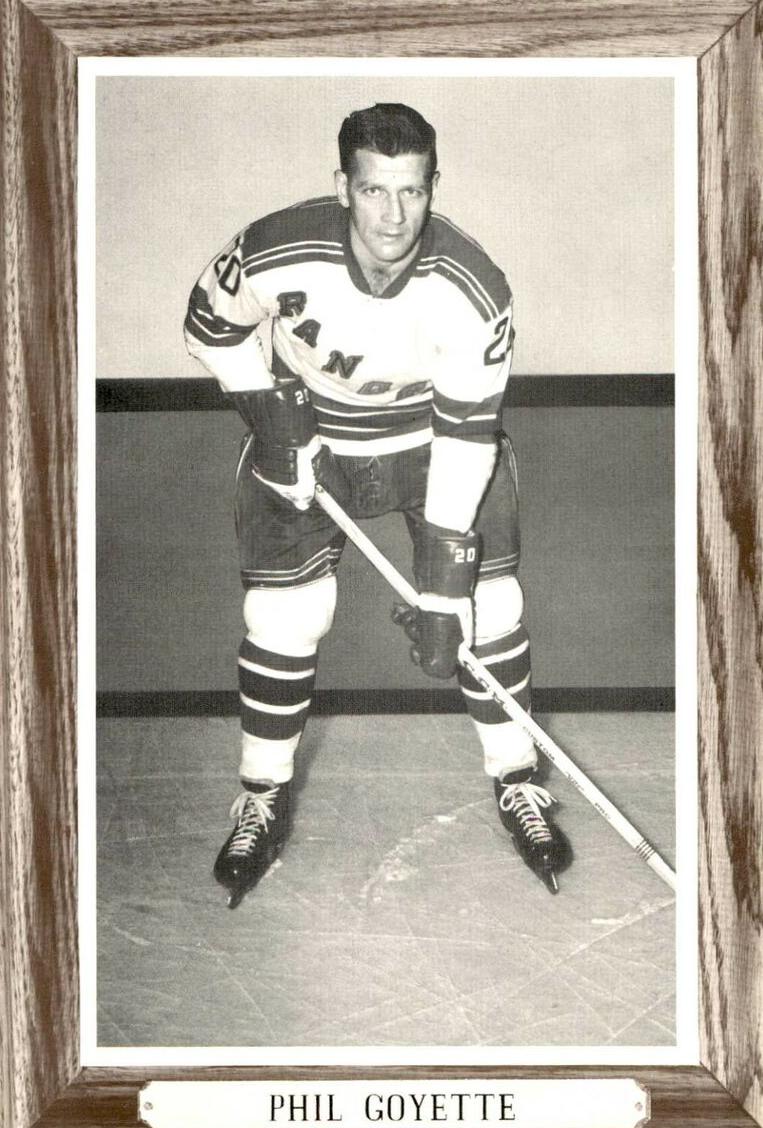 1964-67 Bee Hive Photos Group 3 Hockey Phil Goyette #NNO