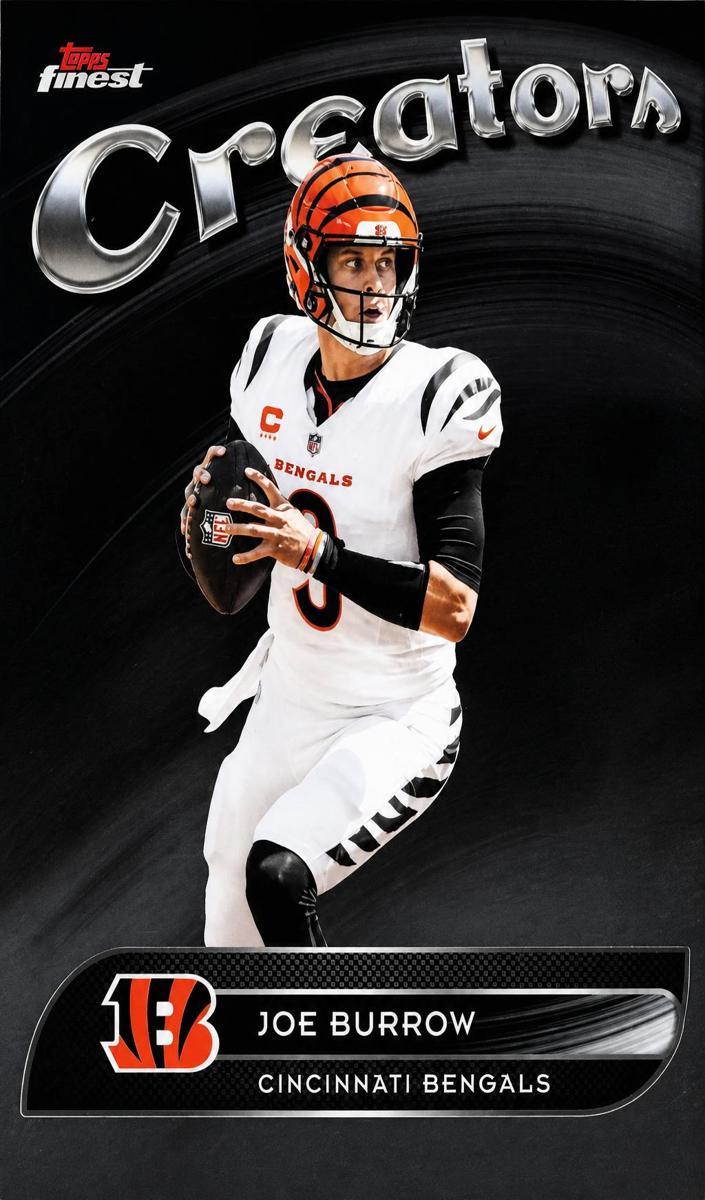 2025 Topps Finest Football Joe Burrow #CR-7
