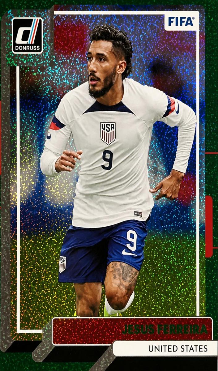 2022 Panini Donruss Soccer Green Jesus Ferreira #171